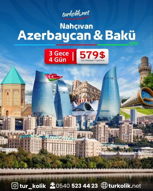 Bakü Turu 3 Gece 4 Gün