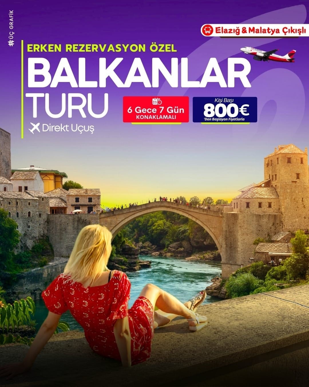 Balkanlar Turu - 6 Gece 7 Gün - KONAKLAMALI